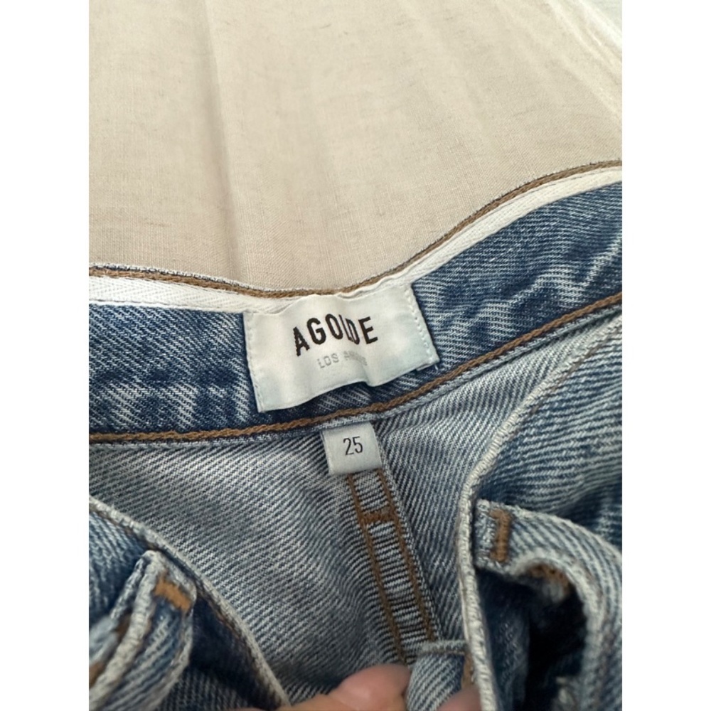 AGOLDE Riley High Rise Straight Crop Jeans - Picture 9 of 12